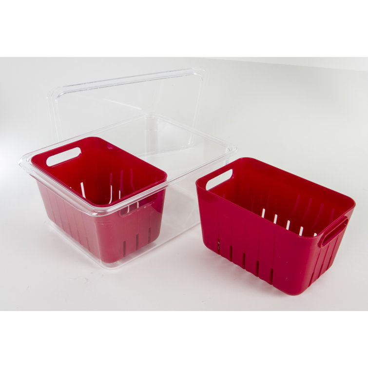 Prep & Savour Kitchen Spaces Twin Colander Bin Wayfair